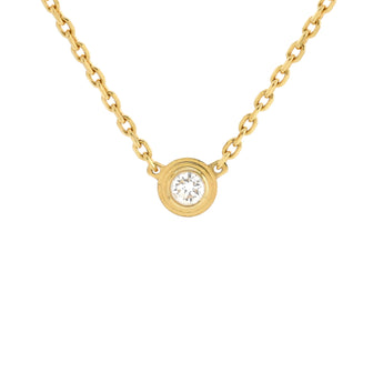 Cartier Cartier D'Amour Pendant Necklace 18K Yellow Gold and Diamond XS
