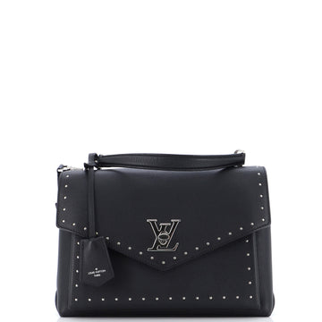 Louis Vuitton Mylockme Handbag Studded Leather