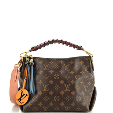Louis Vuitton Braided Handle Beaubourg Hobo Monogram Canvas Mini