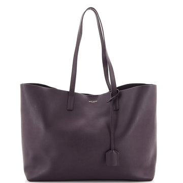 Saint Laurent Shopper Tote Leather Large