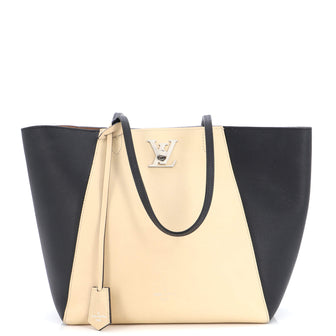 Louis Vuitton Cabas Leather Tote Bag