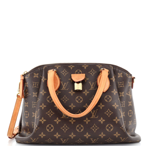 Louis Vuitton Rivoli Handbag Monogram Canvas MM Brown 2312111