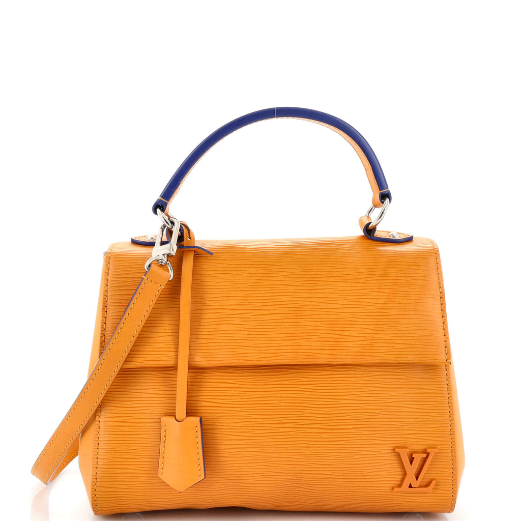 Louis Vuitton, Bags, Louis Vuitton Orange Epi Leather Cluny Bag