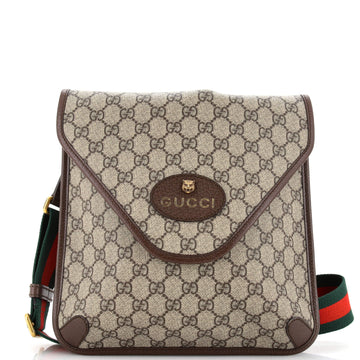 Gucci Neo Vintage Envelope Messenger GG Coated Canvas Medium