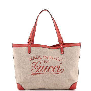 Gucci Craft Tote Canvas Medium