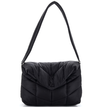 Saint Laurent Loulou Puffer Messenger Bag Quilted Econyl