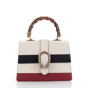 Gucci Dionysus Bamboo Top Handle Bag Colorblock Leather 2312901