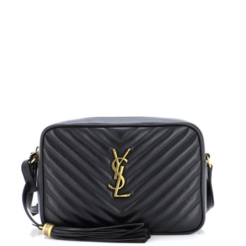 Saint Laurent Lou Camera Bag Matelasse Chevron Leather Small