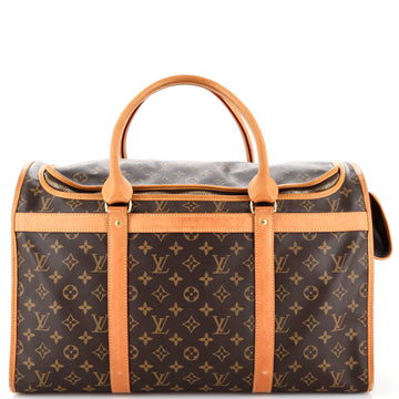 Louis Vuitton Dog Carrier Bag Monogram Canvas 50