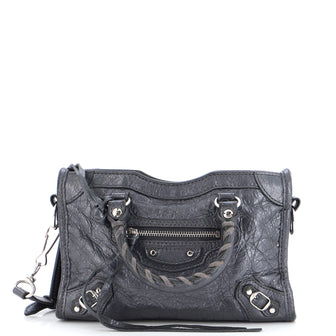 Balenciaga City Classic Studs Bag Leather Mini