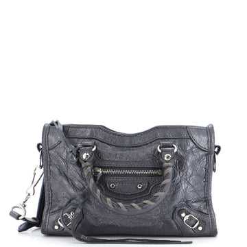 Balenciaga City Classic Studs Bag Leather Mini