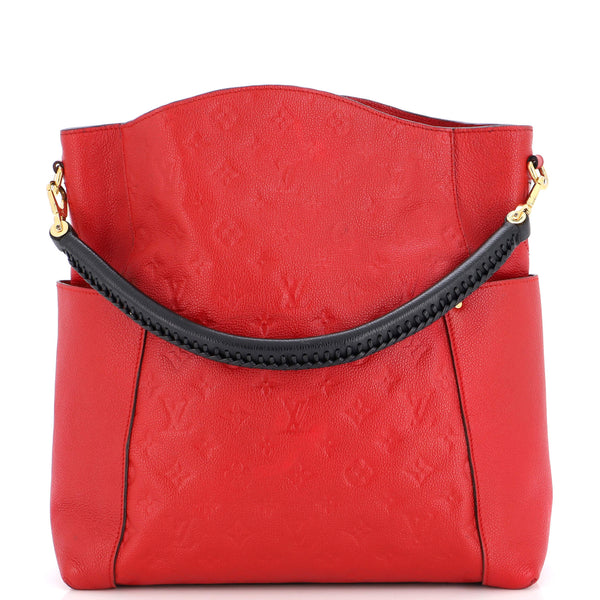 Louis Vuitton | Bags | Like New Louis Vuitton Bagatelle Bicolor Cream Dove  Empreinte Bag | Poshmark