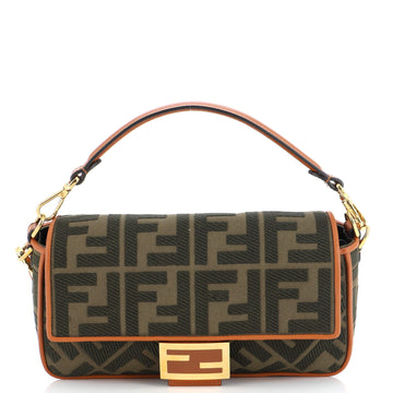 Fendi Baguette NM Bag Zucca Embroidered Canvas Medium