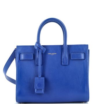 Saint Laurent Sac de Jour Bag Leather Nano