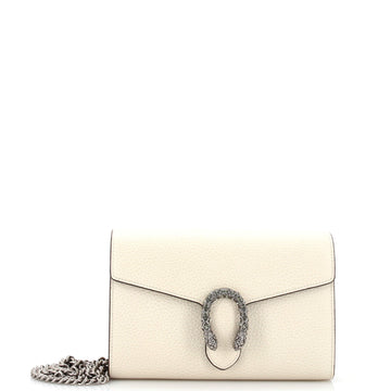 Gucci Dionysus Chain Wallet Leather with Embellished Detail Small