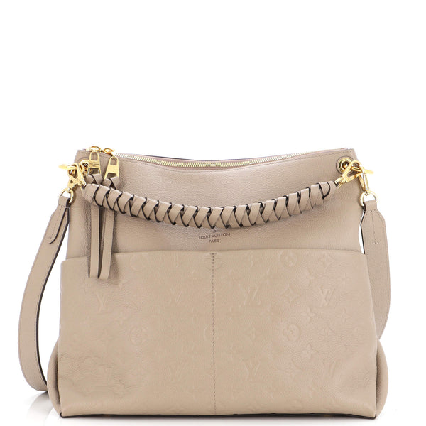 Maida leather handbag