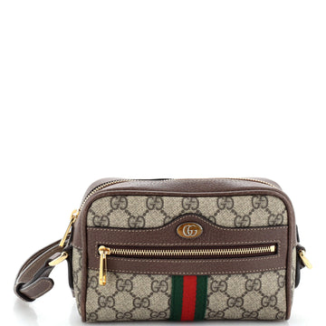 Gucci Ophidia Shoulder Bag GG Coated Canvas Mini