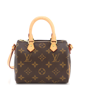 Louis Vuitton Speedy Bandouliere Bag Monogram Canvas Nano