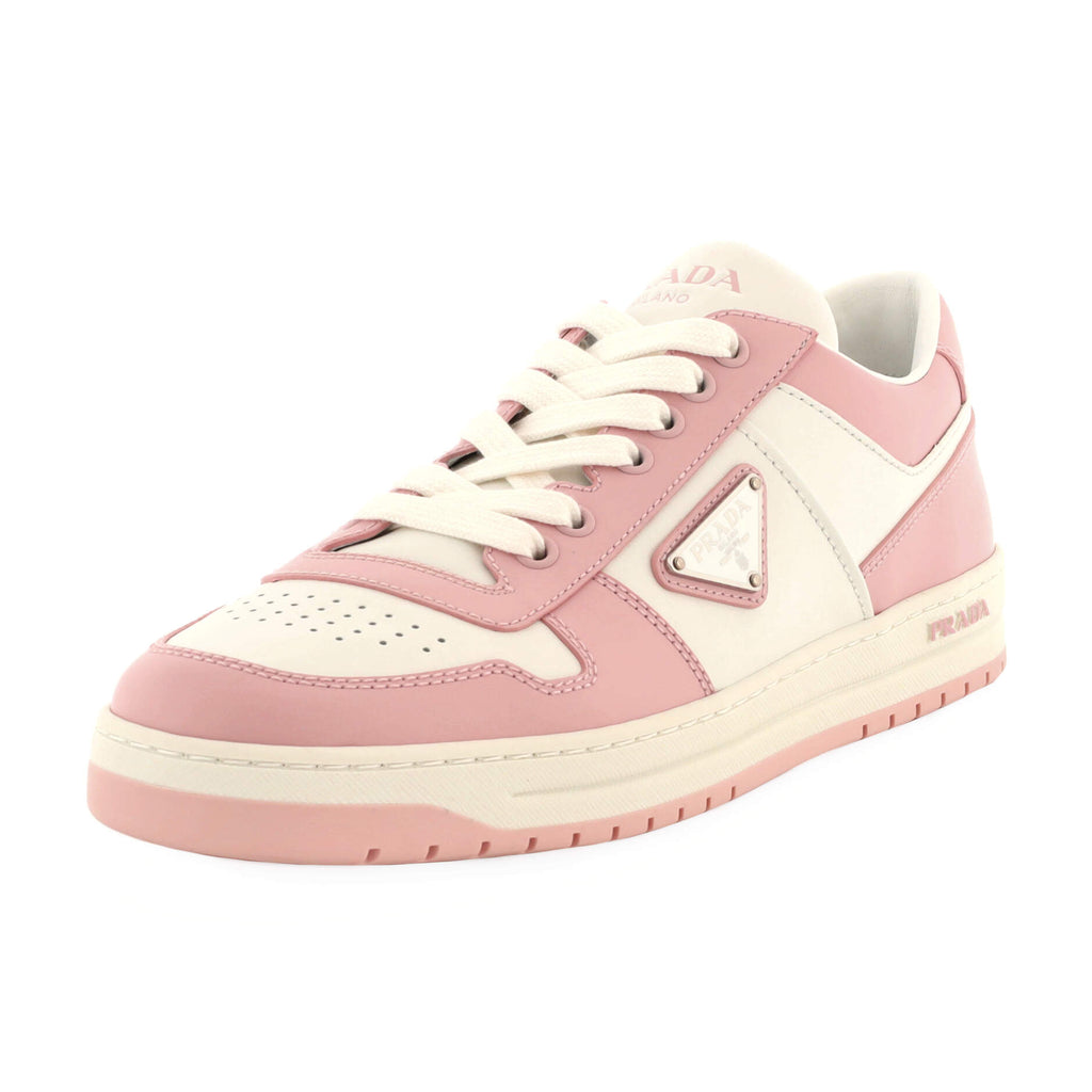 Prada Women's Downtown Low-Top Sneakers Leather 231432