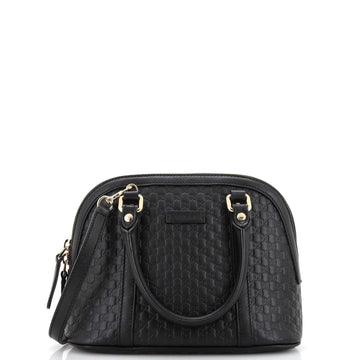 Gucci Convertible Dome Satchel (Outlet) Microguccissima Leather Mini