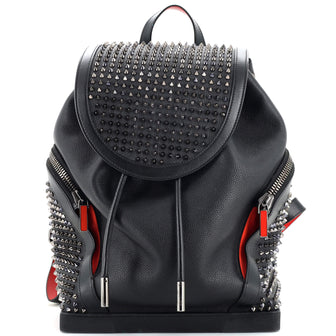 Christian Louboutin Explorafunk Backpack Spiked Leather
