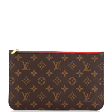 Louis Vuitton Neverfull Pochette Monogram Canvas Large
