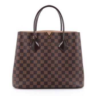 Louis Vuitton Kensington Handbag Damier Brown