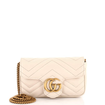 Gucci GG Marmont Flap Bag Matelasse Leather Super Mini