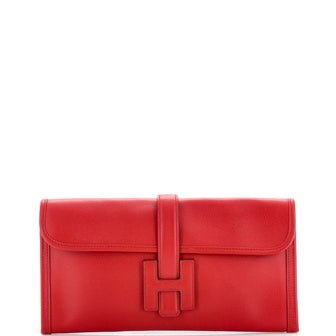 Hermes Jige Elan Clutch Epsom 29