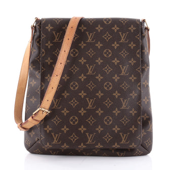 Louis Vuitton Musette Salsa Handbag Monogram Canvas GM 2316001