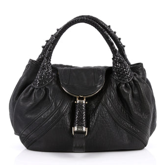 Fendi Spy Bag Leather Black 2316102