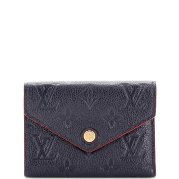 Louis Vuitton Victorine Wallet Monogram Empreinte Leather
