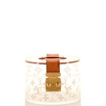 Louis Vuitton Box Scott Trunk Monogram Plexiglass