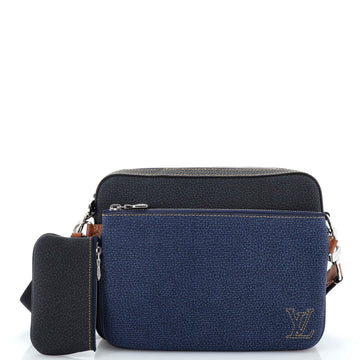 Louis Vuitton Trio Messenger Bag Taurillon Leather