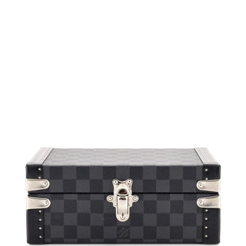Louis Vuitton Cufflinks Case Damier Graphite