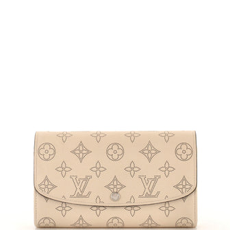 Louis Vuitton Iris Wallet NM Mahina Leather