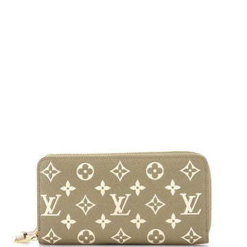 Louis Vuitton Zippy Wallet Spring in the City Monogram Empreinte Leather