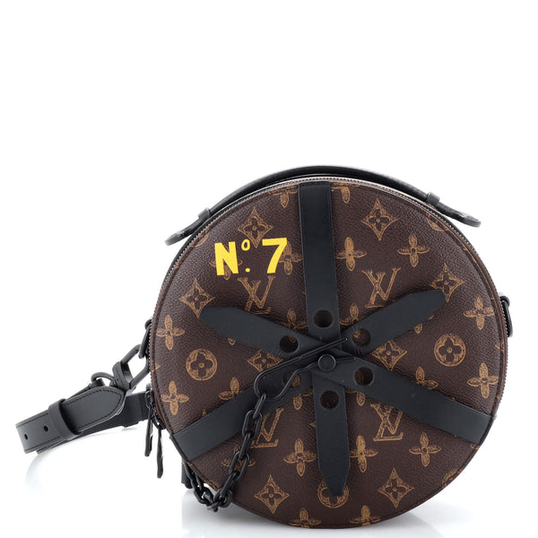 Monogram Trunk L'OEil Coated Canvas No. 7 Wheel Bag Black Hardware, 2022, Handbags & Accessories, 2022