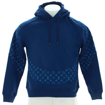 Louis Vuitton Men's Circle Cut Hoodie Monogram Cotton