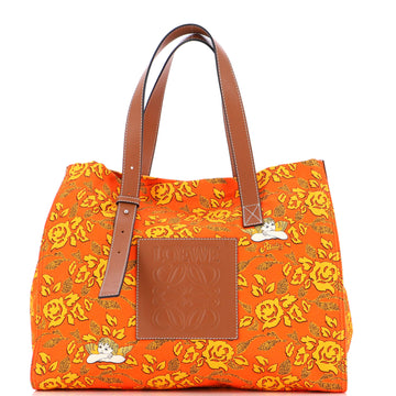 Loewe Paula's Ibiza Shopper Tote Printed Canvas