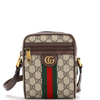 Gucci Ophidia Messenger Bag GG Coated Canvas Mini