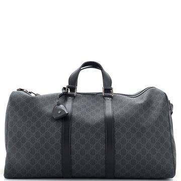 Gucci Carry On Convertible Duffle Bag GG Coated Canvas Medium