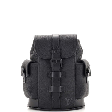 Louis Vuitton Christopher Sling Bag Taurillon Leather XS