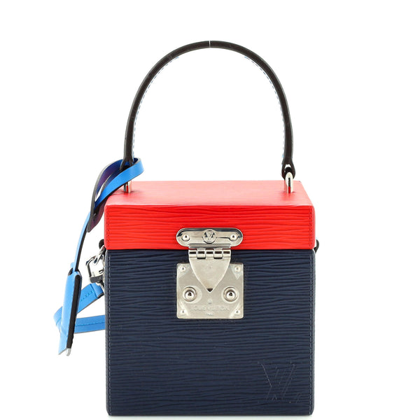 Louis Vuitton Bleecker Box NM Bag Epi Leather Blue 23164642