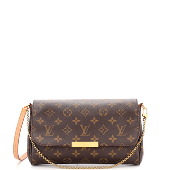 Louis Vuitton Favorite Handbag Monogram Canvas MM