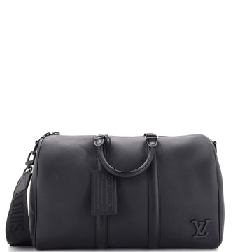 Louis Vuitton Aerogram Keepall Bandouliere Bag Leather 40
