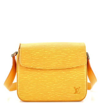 Louis Vuitton Buci Handbag Epi Leather Yellow 2316791