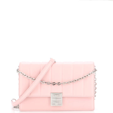 Givenchy 4G Chain Crossbody Bag Padded Leather Medium