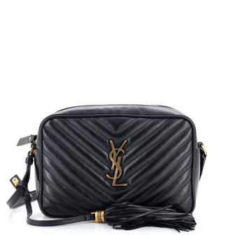 Saint Laurent Lou Camera Bag Matelasse Chevron Leather Small