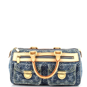 Louis Vuitton Neo Speedy Bag Denim